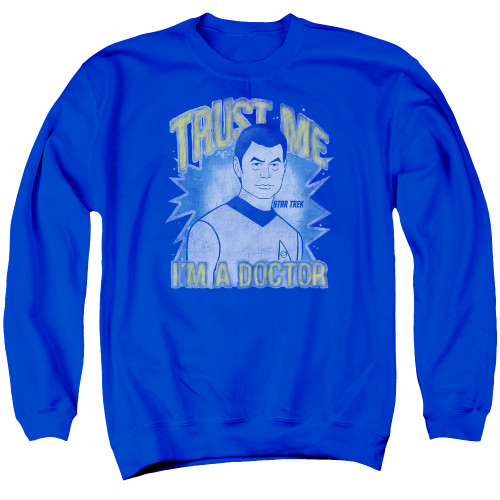 Image for Star Trek Crewneck - Trust Me I'm a Doctor