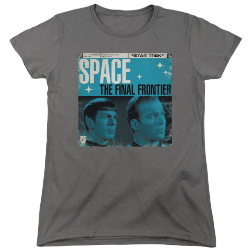 Image for Star Trek Woman's T-Shirt - Final Frontier Cover