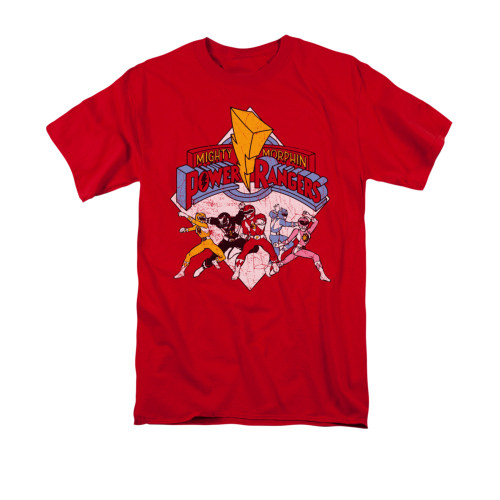 Power Rangers T-Shirt - Retro Rangers