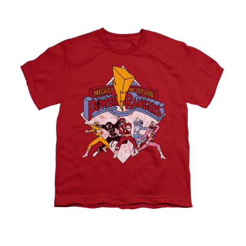 Power Rangers Youth T-Shirt - Retro Rangers