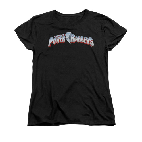 Power Rangers Woman's T-Shirt - New Logo