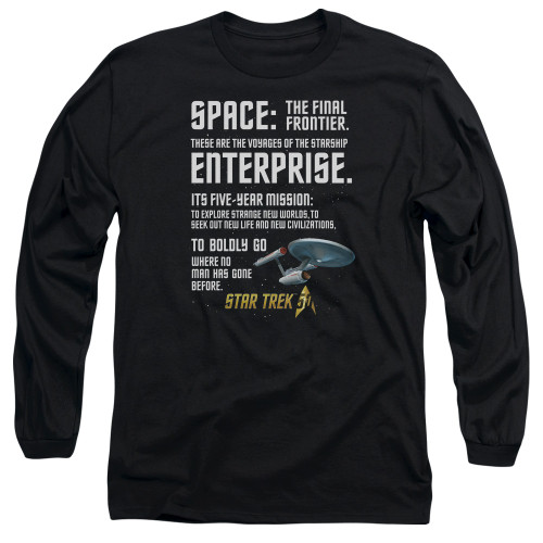 Image for Star Trek Long Sleeve T-Shirt - Intro