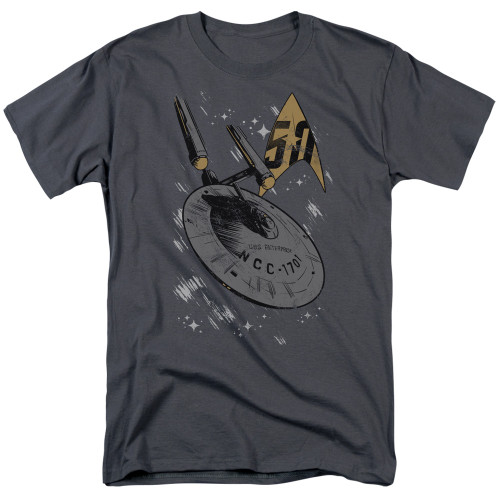 Image for Star Trek T-Shirt - Enterprise Dash