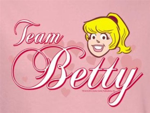 Archie Comics Girls T-Shirt - Team Betty