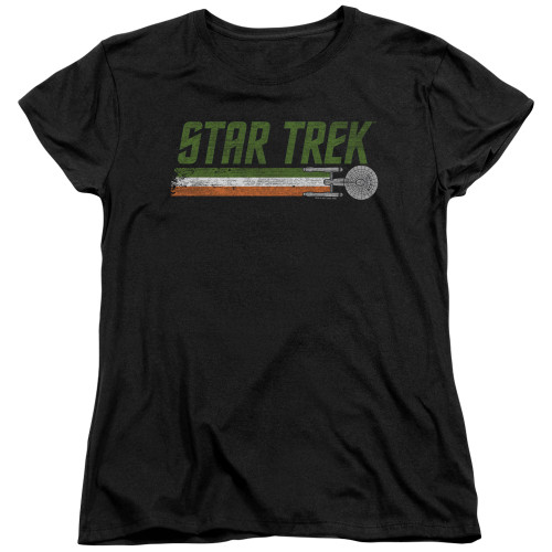Image for Star Trek Woman's T-Shirt - Irish Enterprise