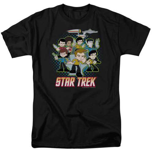 Image for Star Trek T-Shirt - QUOGS Collage