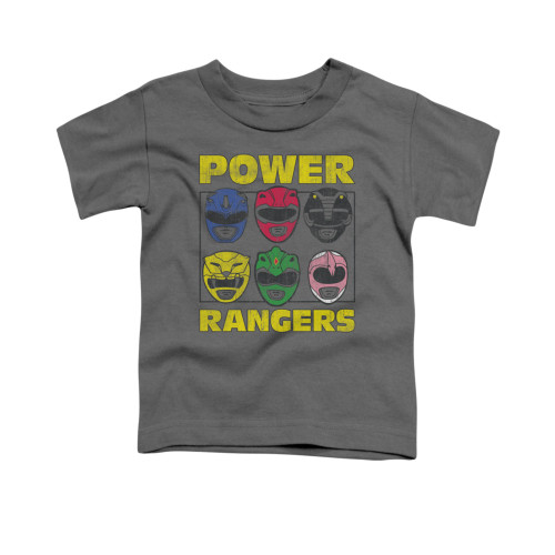 Power Rangers Toddler T-Shirt - Ranger Headss