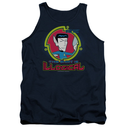Image for Star Trek Tank Top - QUOGS This Shirt is Illogical