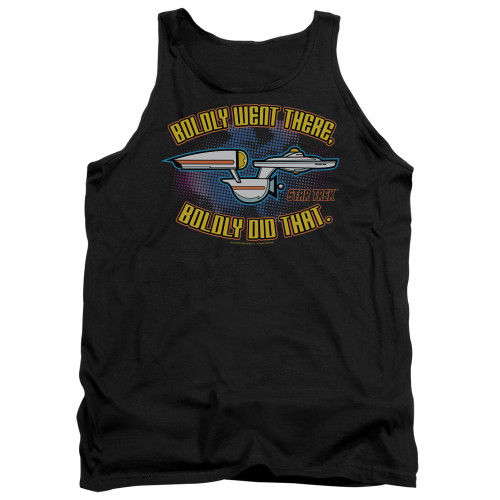 Image for Star Trek Tank Top - QUOGS Boldly Went There, Boldy Did That