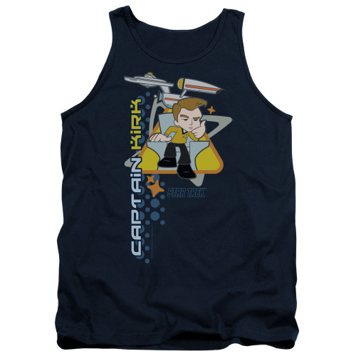 Image for Star Trek Tank Top - QUOGS Captain's Chair