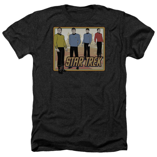 Image for Star Trek Heather T-Shirt - Animated Classic