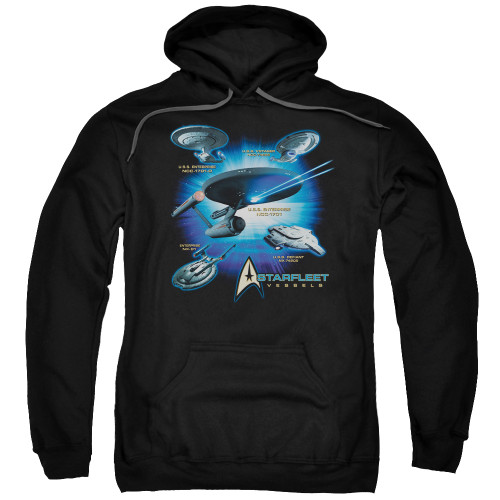 Image for Star Trek Hoodie - Starfleet Vessels