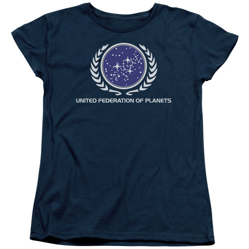 Image for Star Trek Woman's T-Shirt - United Federation of Planets Logo