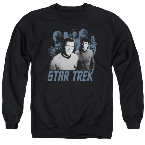 Image for Star Trek Crewneck - Kirk Spock and Company