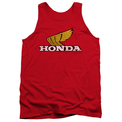 Image for Honda Tank Top - Yellow Wing Logo