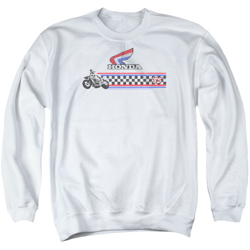 Image for Honda Crewneck - 1985 Red White Blue