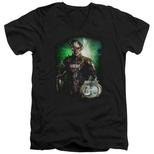 Image for Star Trek The Next Generation T-Shirt - V Neck - Borg 30