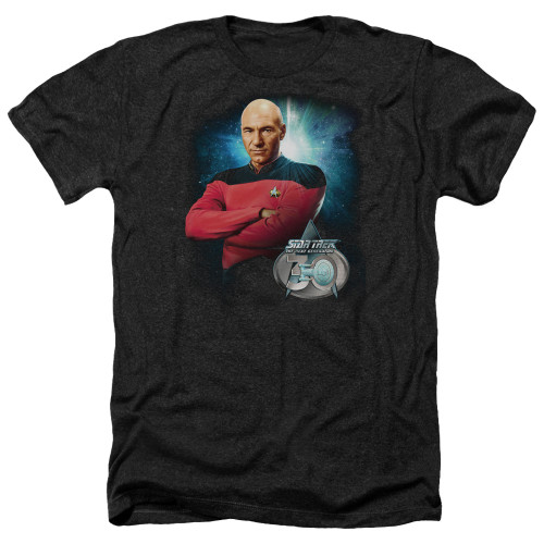 Image for Star Trek The Next Generation Heather T-Shirt - Picard 30