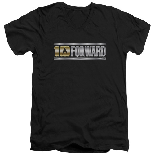 Image for Star Trek The Next Generation T-Shirt - V Neck - Ten Forward