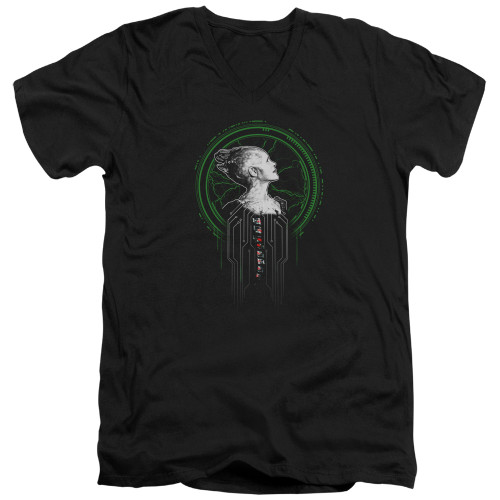 Image for Star Trek The Next Generation T-Shirt - V Neck - Borg Queen