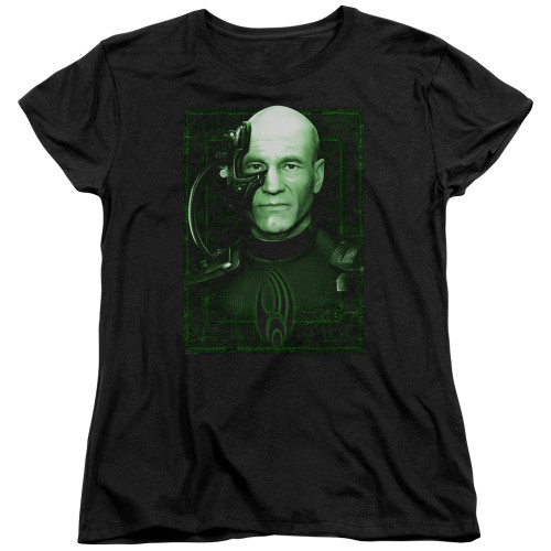 Image for Star Trek The Next Generation Woman's T-Shirt - Locutus of Borg