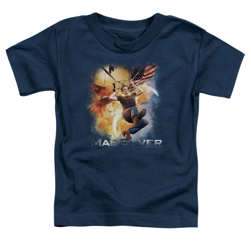 Image for MacGyver Toddler T-Shirt - Parachute