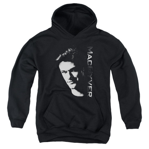 Image for MacGyver Youth Hoodie - Face