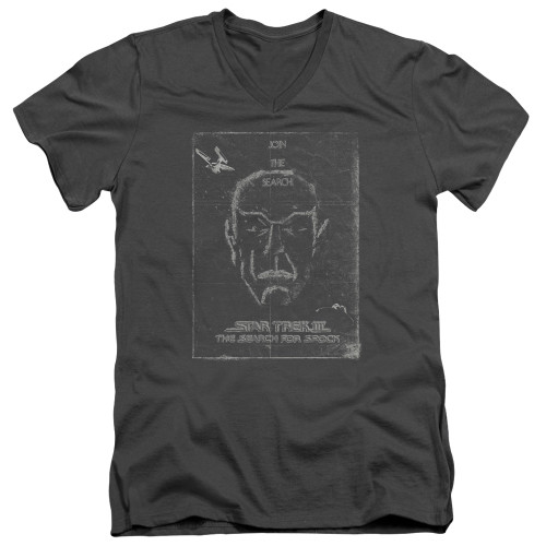 Image for Star Trek T-Shirt - V Neck - The Search for Spock Join the Search