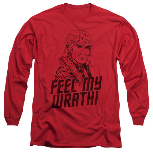 Image for Star Trek Long Sleeve T-Shirt - The Wrath of Khan Feel My Wrath
