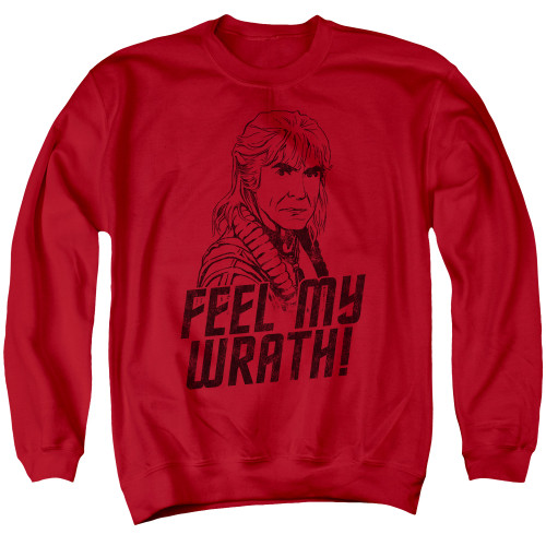 Image for Star Trek Crewneck - The Wrath of Khan Feel My Wrath