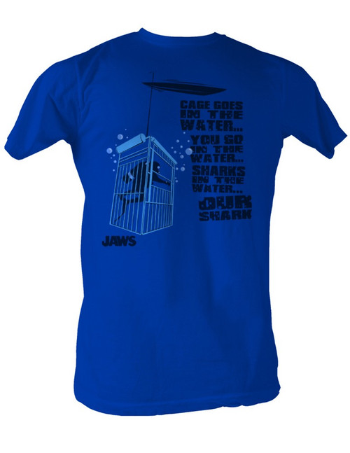 Jaws T-Shirt - Cage in the Water