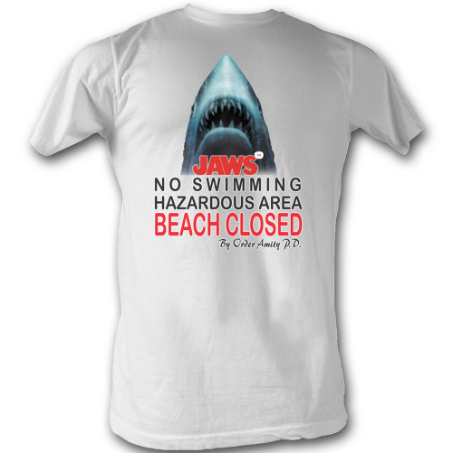 Jaws T-Shirt - Beach Closed
