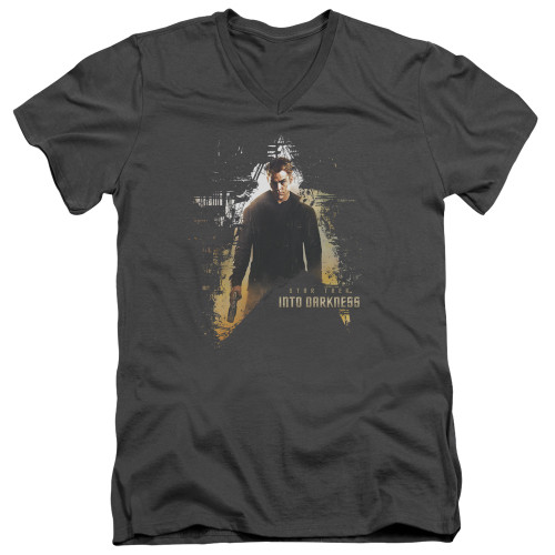 Image for Star Trek Into Darkness T-Shirt - V Neck - Dark Hero