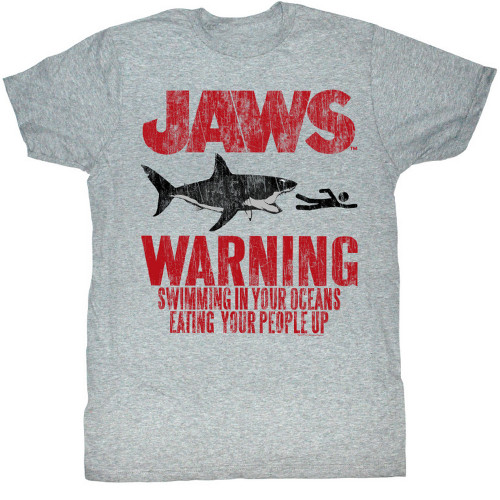 Jaws T-Shirt - Warning