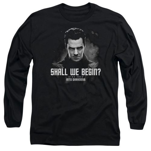 Image for Star Trek Into Darkness Long Sleeve T-Shirt - Shall We Begin