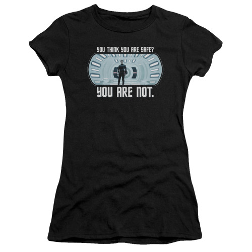 Image for Star Trek Into Darkness Girls T-Shirt - You Are Not Safe