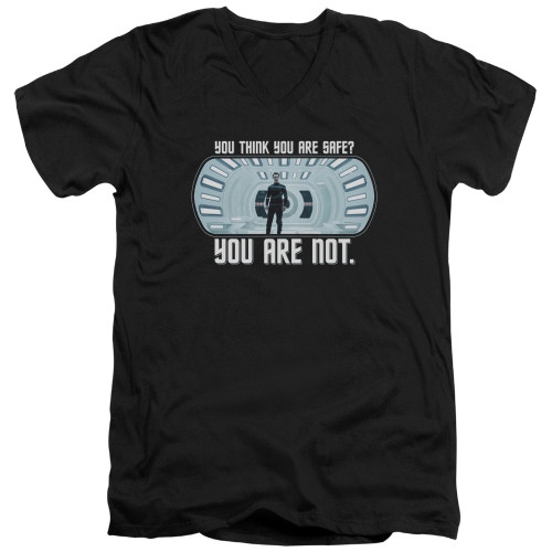 Image for Star Trek Into Darkness T-Shirt - V Neck - You Are Not Safe