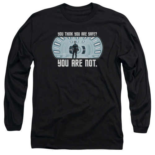 Image for Star Trek Into Darkness Long Sleeve T-Shirt - You Are Not Safe