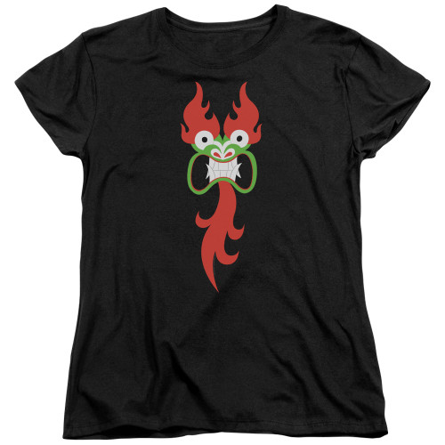 Image for Samurai Jack Womans T-Shirt - Aku's Face