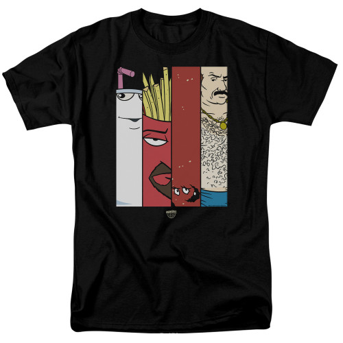 Image for Aqua Teen Hunger Force T-Shirt - Group Tiles