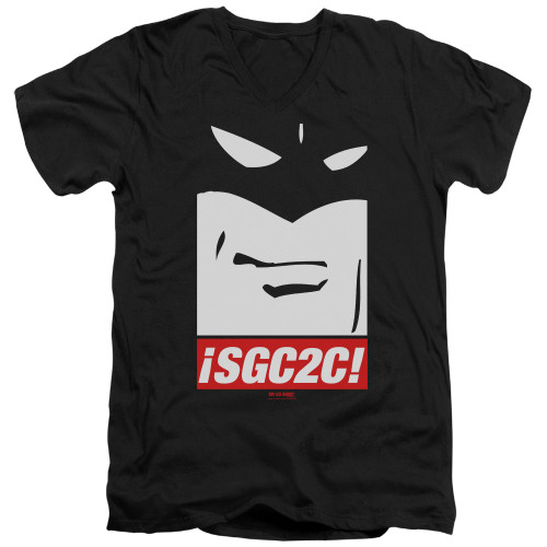 Image for Space Ghost Coast to Coast V Neck T-Shirt - SGC2C