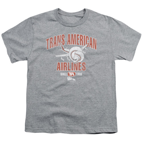 Image for Airplane Youth T-Shirt - Trans American Airlines