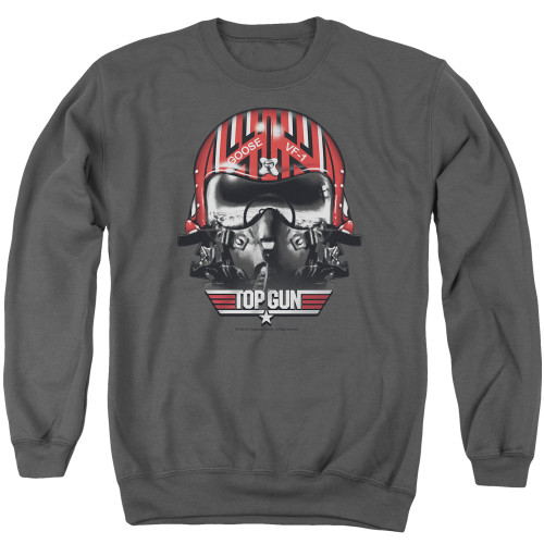 Image for Top Gun Crewneck - Goose Helmet