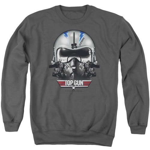 Image for Top Gun Crewneck - Iceman Helmet