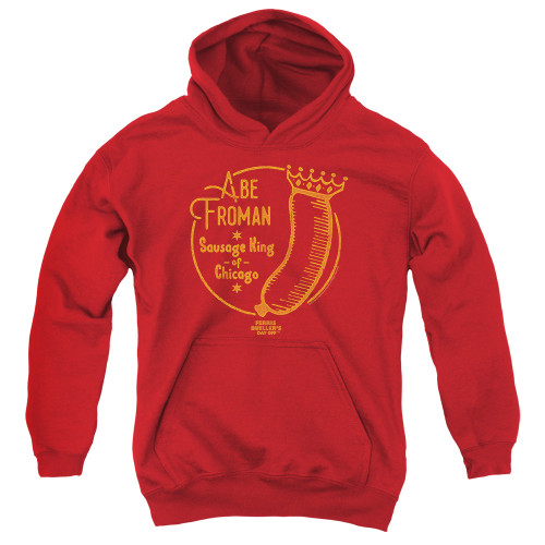 Image for Ferris Bueller's Day Off Youth Hoodie - Abe Fromen