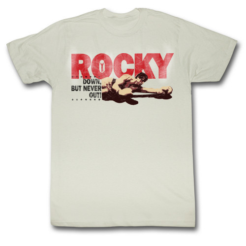 Rocky T-Shirt - Down But Never Out