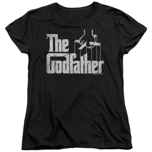 Image for The Godfather Womans T-Shirt - Logo
