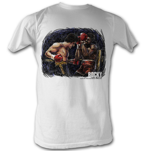 Rocky T-Shirt - Rocky vs. Apollo Painting