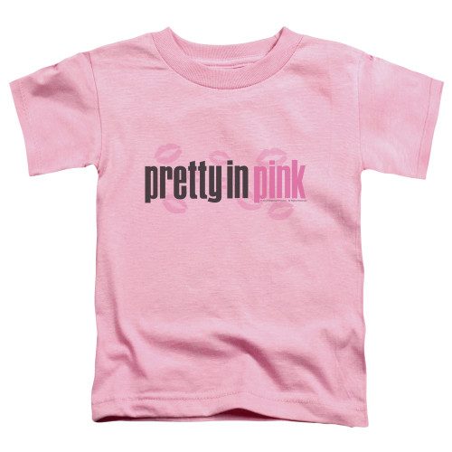 Image for Pretty in Pink Logo Poster Toddler T-Shirt