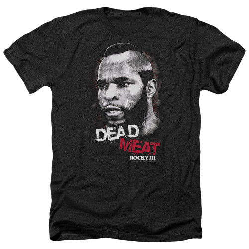 Image for Rocky Heather T-Shirt - Rocky III Dead Meat